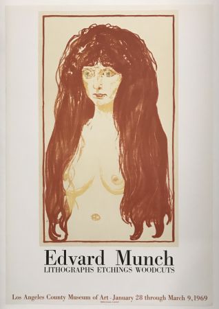 Lithographie Munch - LACMA 1