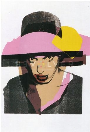 Siebdruck Warhol - Ladies and Gentlemen, Yellow (FS II.130) by Andy Warhol 