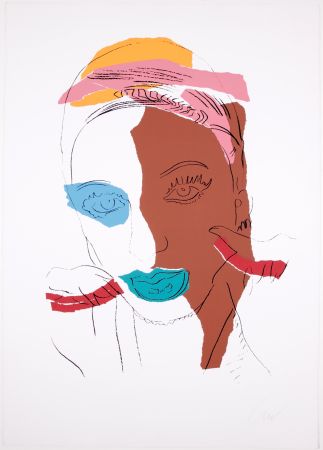 Siebdruck Warhol - Ladies & Gentlemen 1975