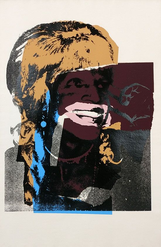Siebdruck Warhol - LADIES & GENTLEMEN FS II.133