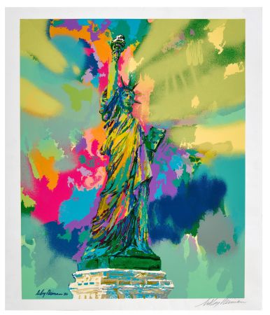 Siebdruck Neiman - Lady Liberty