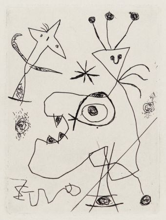 Stich Miró - L'Aigrette