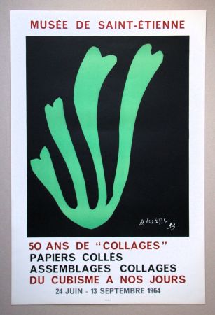 Plakat Matisse - L'Algue Verte, 1953