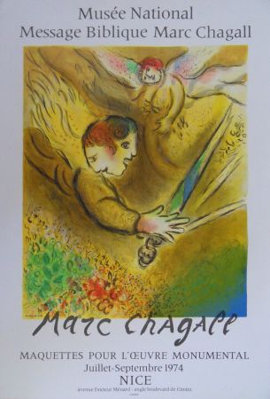 Illustriertes Buch Chagall - L'Ange du Jugement