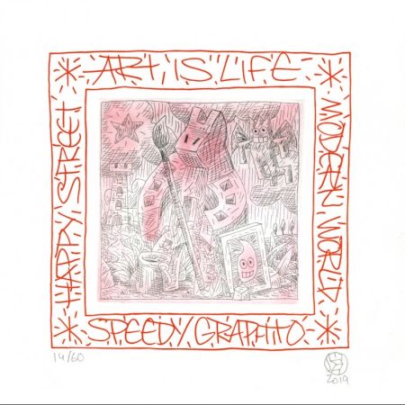 Stich Speedy Graphito - LAPINTURE / ART IS LIFE
