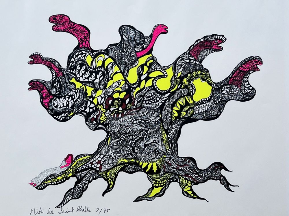 Siebdruck De Saint Phalle - L'arbre 