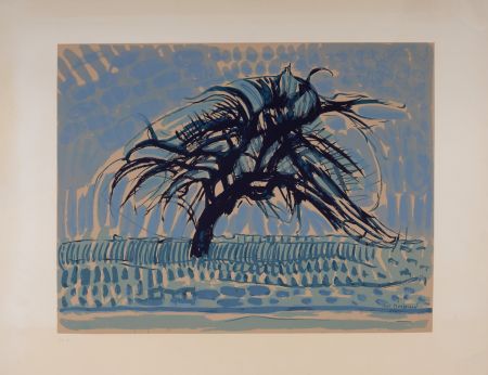 Siebdruck Mondrian - L'arbre bleu, 1911 (1957)
