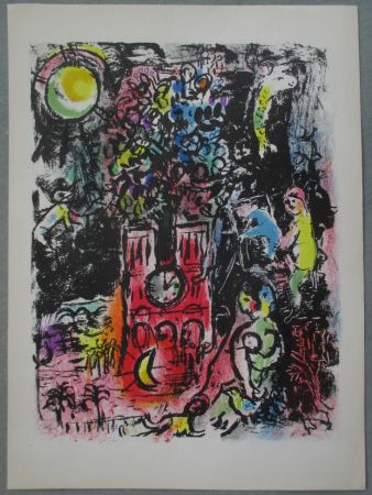 Lithographie Chagall - L'Arbre de Jessé