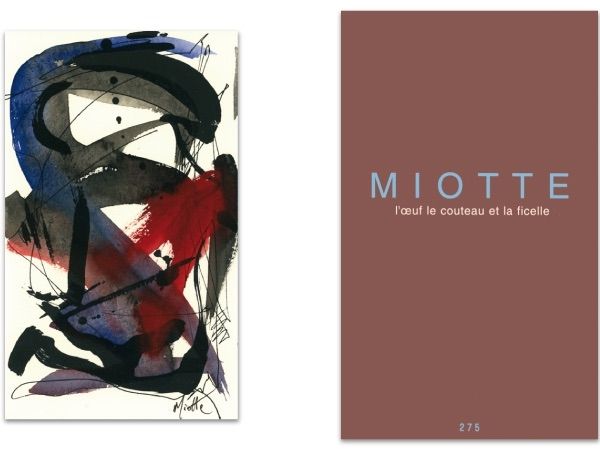 Illustriertes Buch Miotte - L'art en écrit