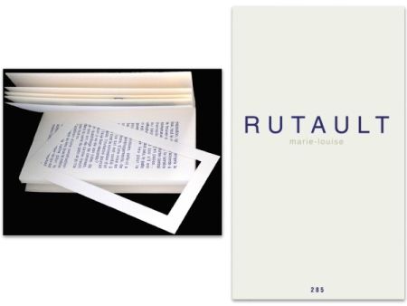 Illustriertes Buch Rutault - L'art en écrit