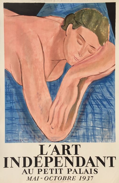Lithographie Matisse - L'Art Indépendant au Petit Palais