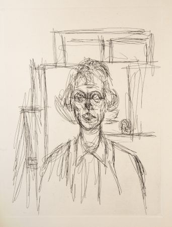 Stich Giacometti - L'Atelier et Annette II