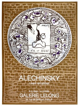 Plakat Alechinsky - Laves émaillés