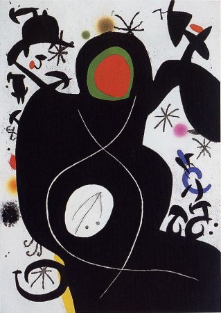 Stich Miró -  L'Aveugle parmi les oiseaux