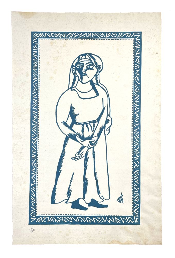 Holzschnitt Müller - LAÏLA