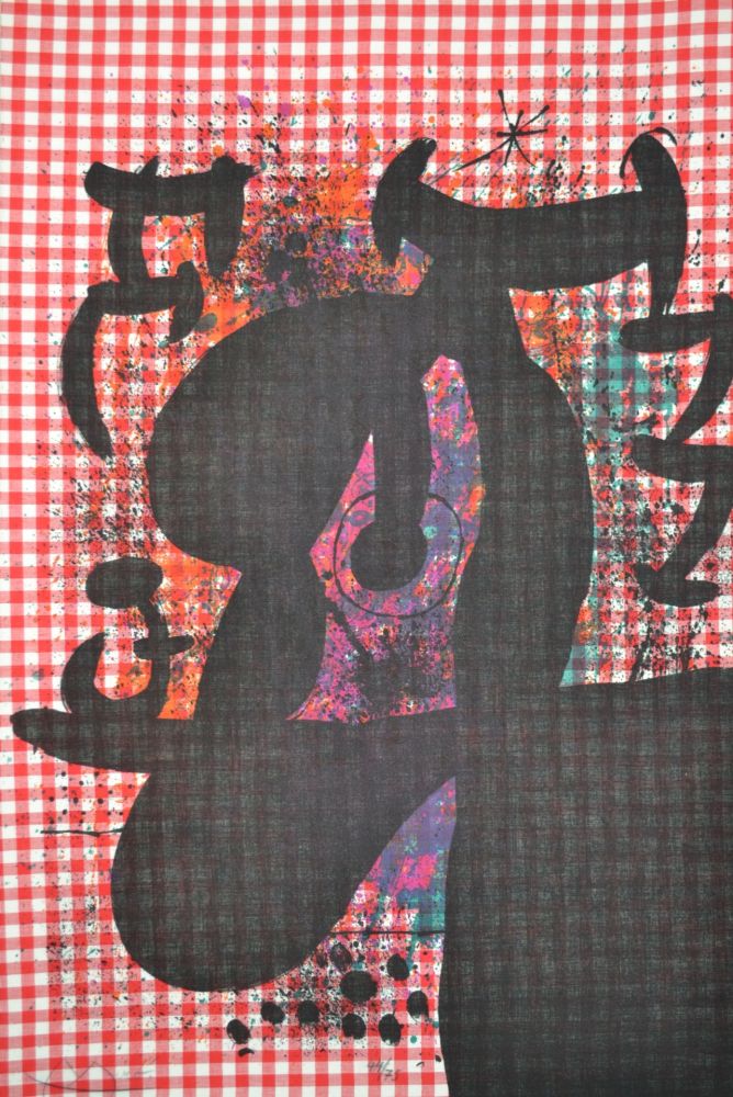 Lithographie Miró - Le Bagnard - M594