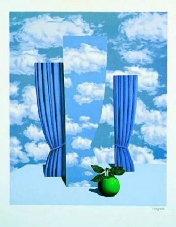 Lithographie Magritte - Le beau monde, 1962