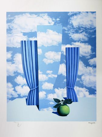Lithographie Magritte - Le Beau Monde (The Beautiful World)