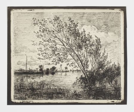 Keine Technische Daubigny - Le bouquet d'aunes (The bunch of alders)