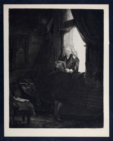 Heliogravüre Rembrandt - Le Bourgmestre Six