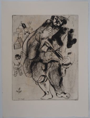 Stich Chagall - Le bucheron aux pieds nus (Stéphane Bouchon, Charpentier)