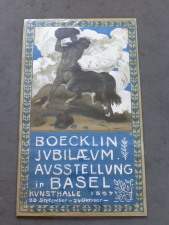 Plakat Boecklin - Le centaure ,musée de Bâle 