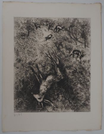 Stich Chagall - Le cerf malade