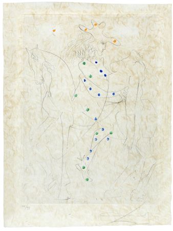 Radierung Dali - Le Cheval de Picasso