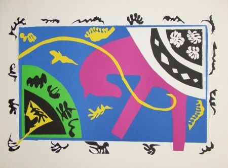 Lithographie Matisse - Le cheval l'écuyère et le clown