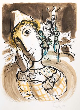 Keine Technische Chagall - Le cirque au Clown jaune