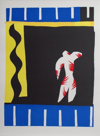 Collograph Matisse - Le Clown (The Clown)