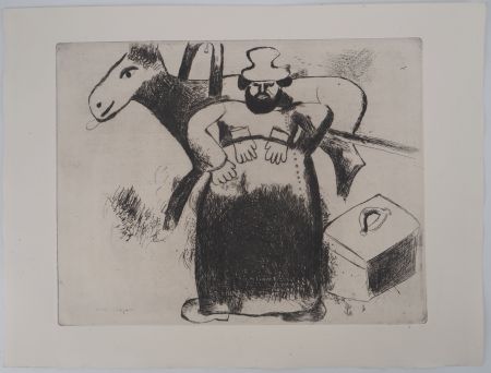 Stich Chagall - Le cocher (Le cocher Sélifane)