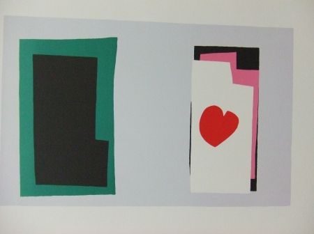 Lithographie Matisse - Le coeur