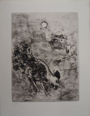 Stich Chagall - Le coq et la perle