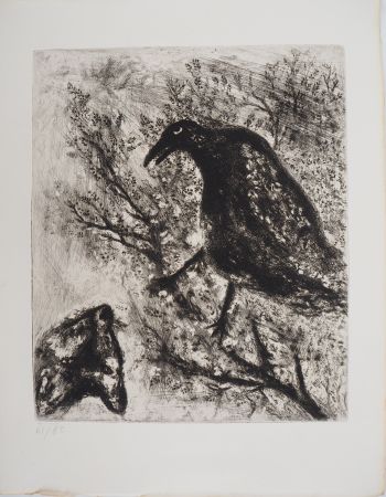 Stich Chagall - Le corbeau et le renard