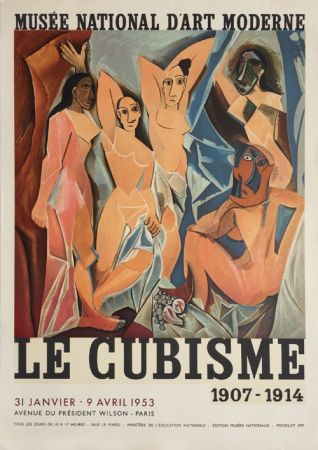 Lithographie Picasso - Le Cubisme 1907-1914