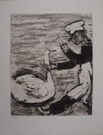 Stich Chagall - Le cygne et le cuisinier