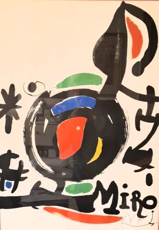 Lithographie Miró - Le essenze della terra