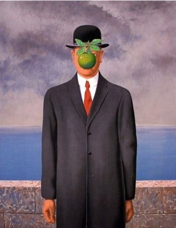 Lithographie Magritte - Le fils de l'homme