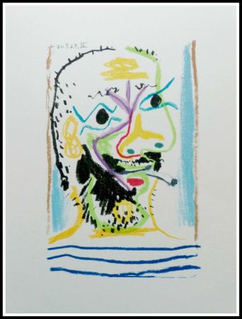 Lithographie Picasso - LE GOUT DU BONHEUR - Planche N°13