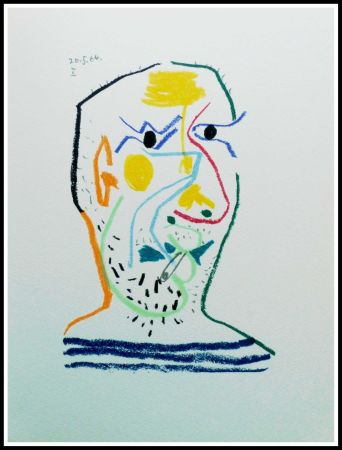 Lithographie Picasso - LE GOUT DU BONHEUR - Planche N°15