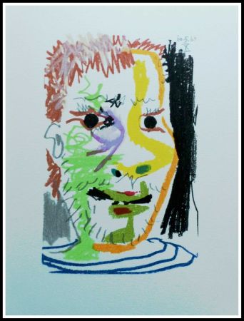 Lithographie Picasso - LE GOUT DU BONHEUR - Planche N°21