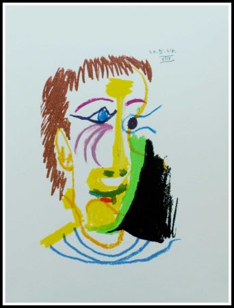 Lithographie Picasso - LE GOUT DU BONHEUR - Planche N°22