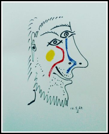 Lithographie Picasso - LE GOUT DU BONHEUR - Planche N°9