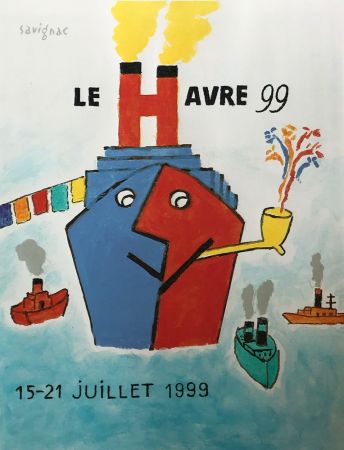 Siebdruck Savignac - Le Havre, 99