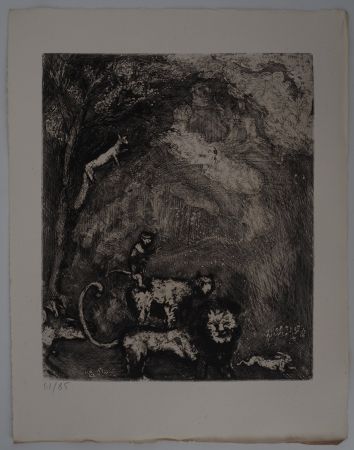 Stich Chagall - Le lion s'en allant en guerre