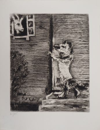 Stich Chagall - Le Loup, la Chèvre et le Chevreau