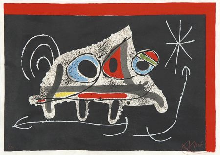 Lithographie Miró - Le Lézard aux Plumes d'Or cover