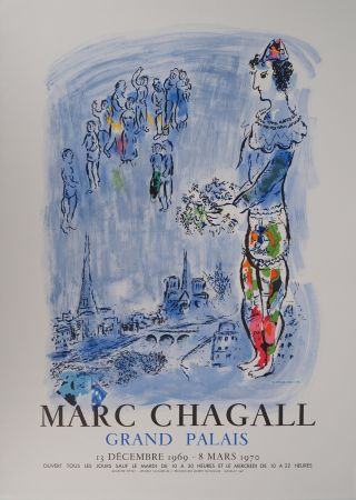 Illustriertes Buch Chagall - Le magicien de Paris