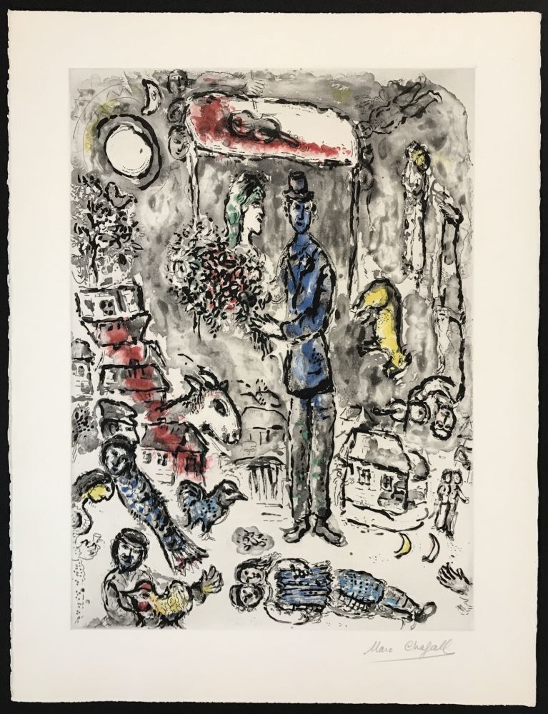 Stich Chagall - Le Mariage (The Wedding)